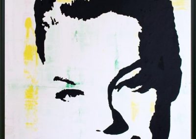 Romy Schneider | Öl auf Acryl auf Leinwand | 80 x 100 cm | 2007 by Andy Mock