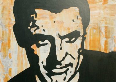 Cary Grant | Acryl auf MDF | 60 x 80 cm | 2002 by Andy Mock