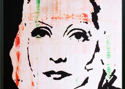 Greta Garbo | Öl auf Acryl auf Leinwand | 80 x 100 cm | 2007 by Andy Mock