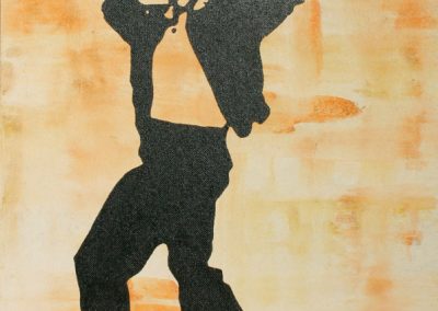 Elvis | Acryl auf MDF | 60 x 80 cm | 2004 by Andy Mock