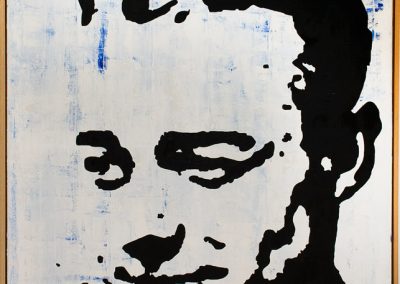 Heinz Rühmann | Öl auf Acryl auf Leinwand | 80 x 100 cm | 2007 by Andy Mock