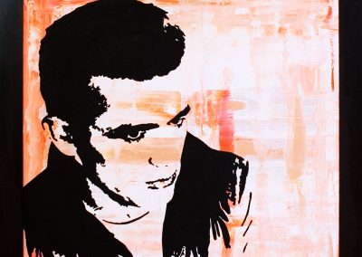 James Dean | Öl auf Acryl auf MDF | 77 x 71 cm | 2008 by Andy Mock